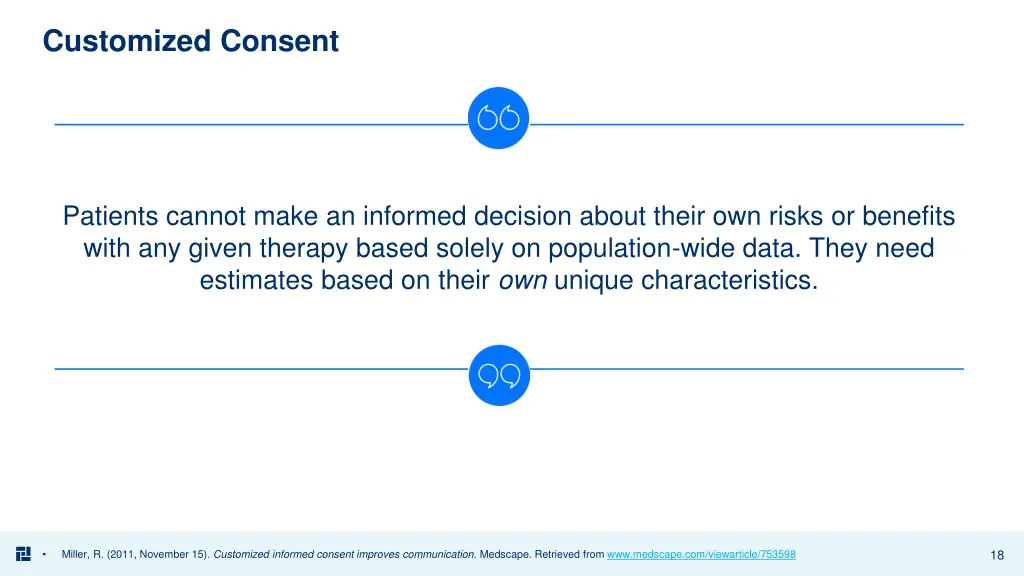 customized consent