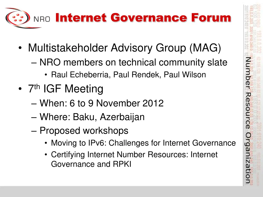 internet governance forum