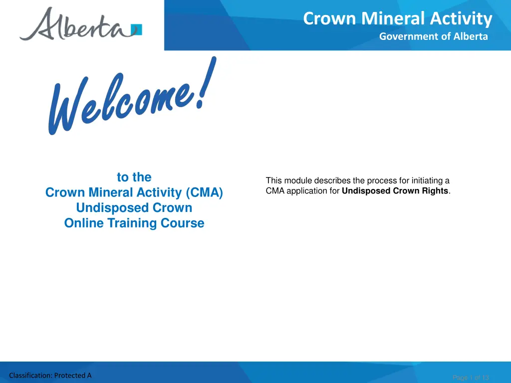 crown mineral activity government of alberta
