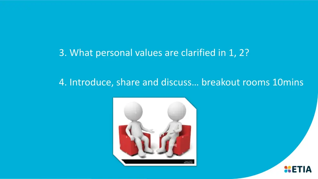 3 what personal values are clarified in 1 2