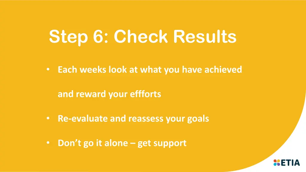 step 6 check results