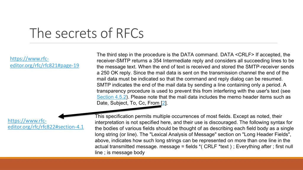 the secrets of rfcs
