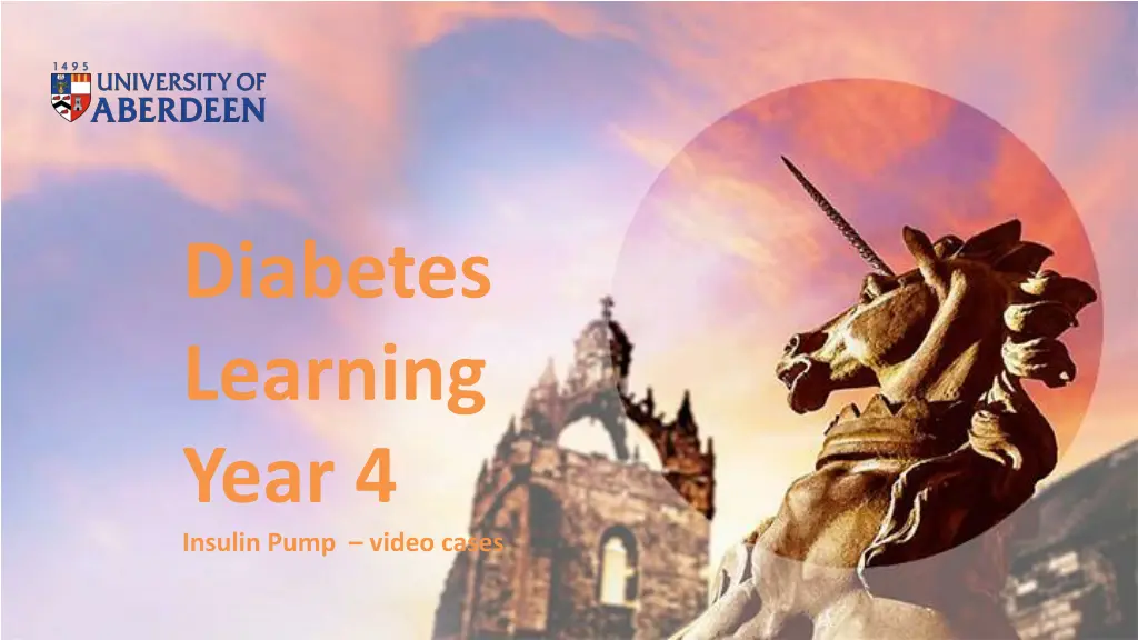 diabetes learning year 4 insulin pump video cases