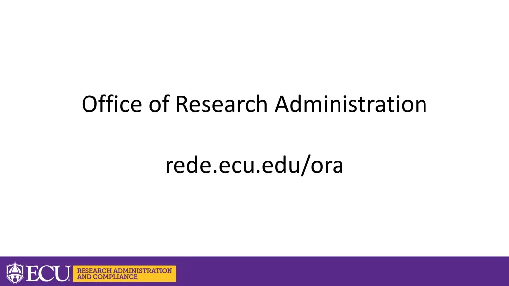 office of research administration 1