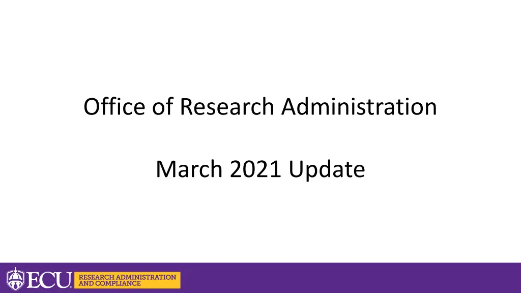 office of research administration