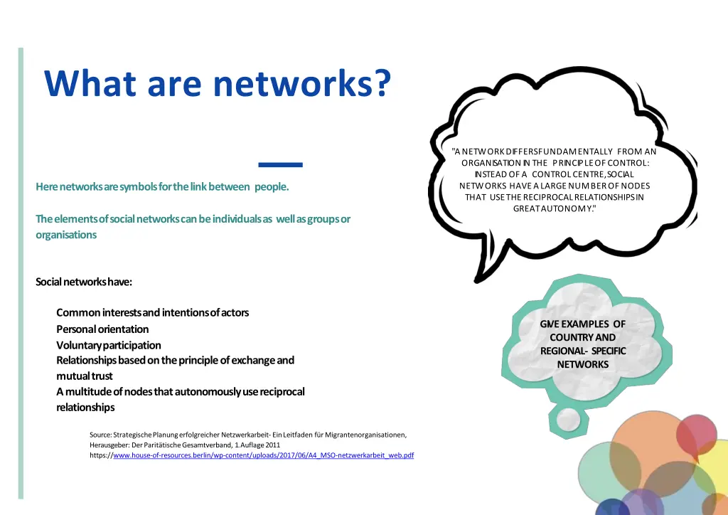 what are networks