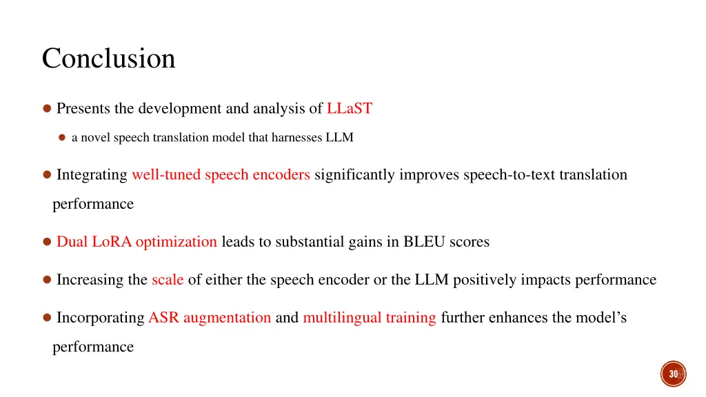 conclusion 1