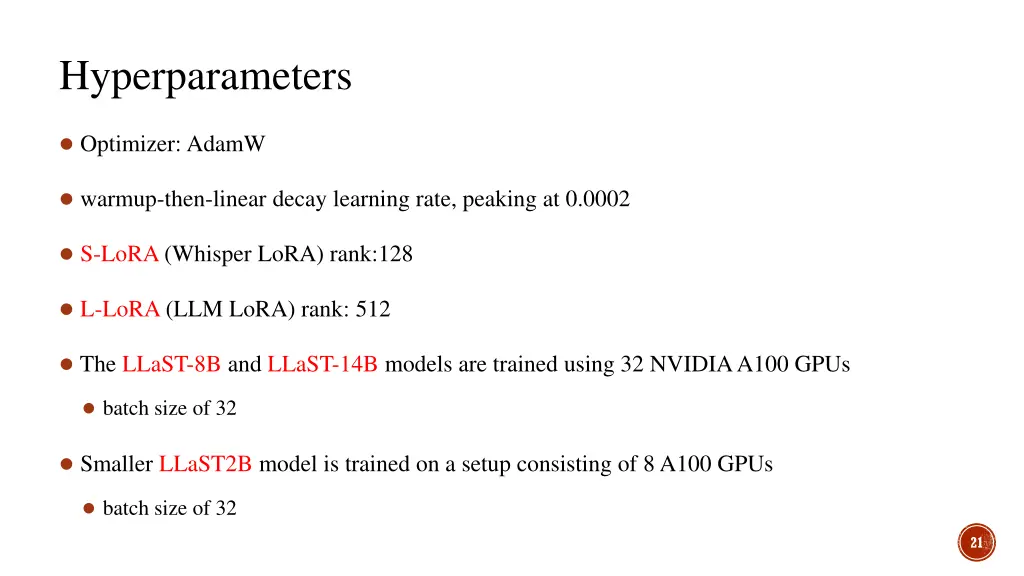 hyperparameters