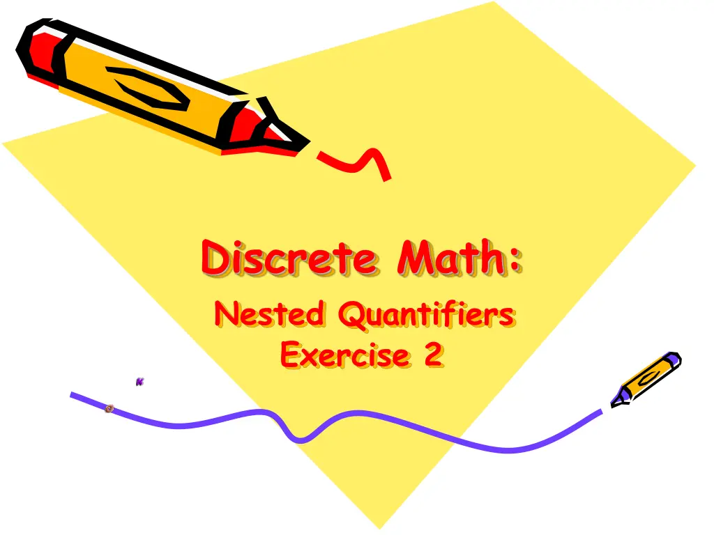 discrete math nested quantifiers exercise 2