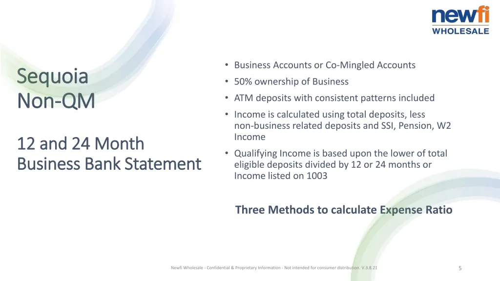 business accounts or co mingled accounts