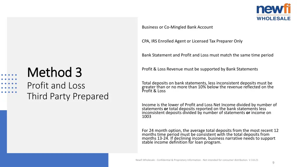 business or co mingled bank account 1