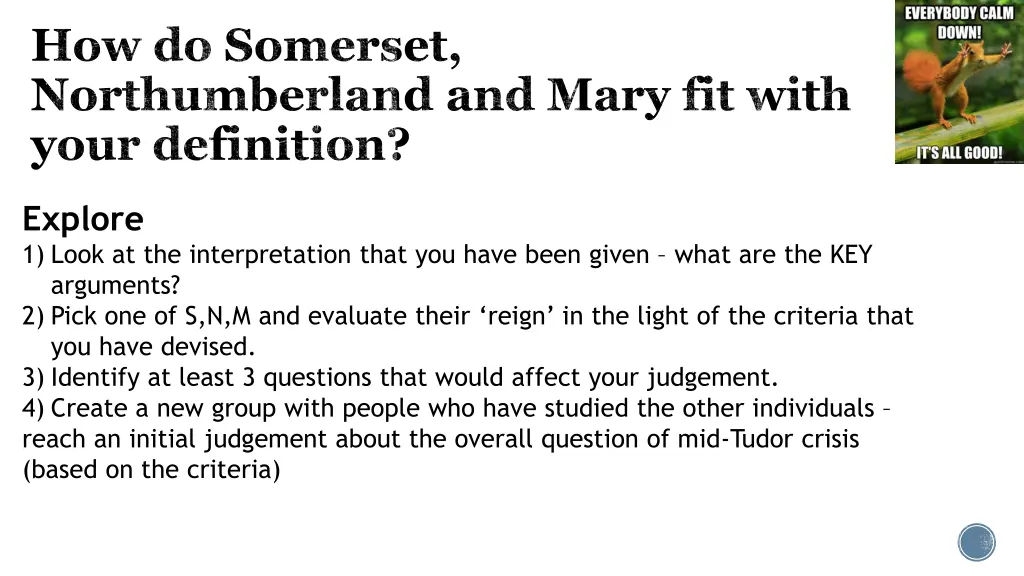 how do somerset northumberland and mary fit with