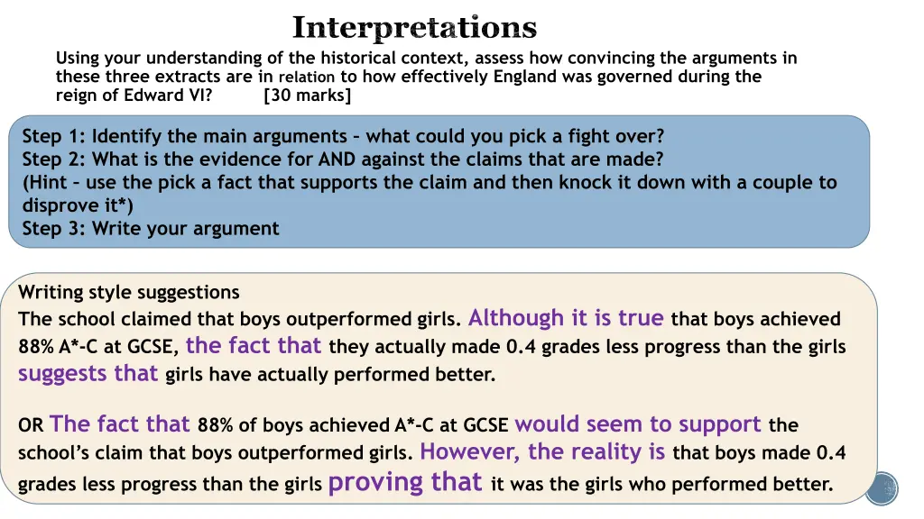 interpretations 1
