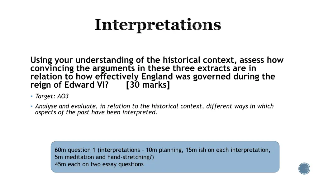 interpretations