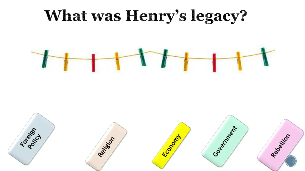 what was henry s legacy
