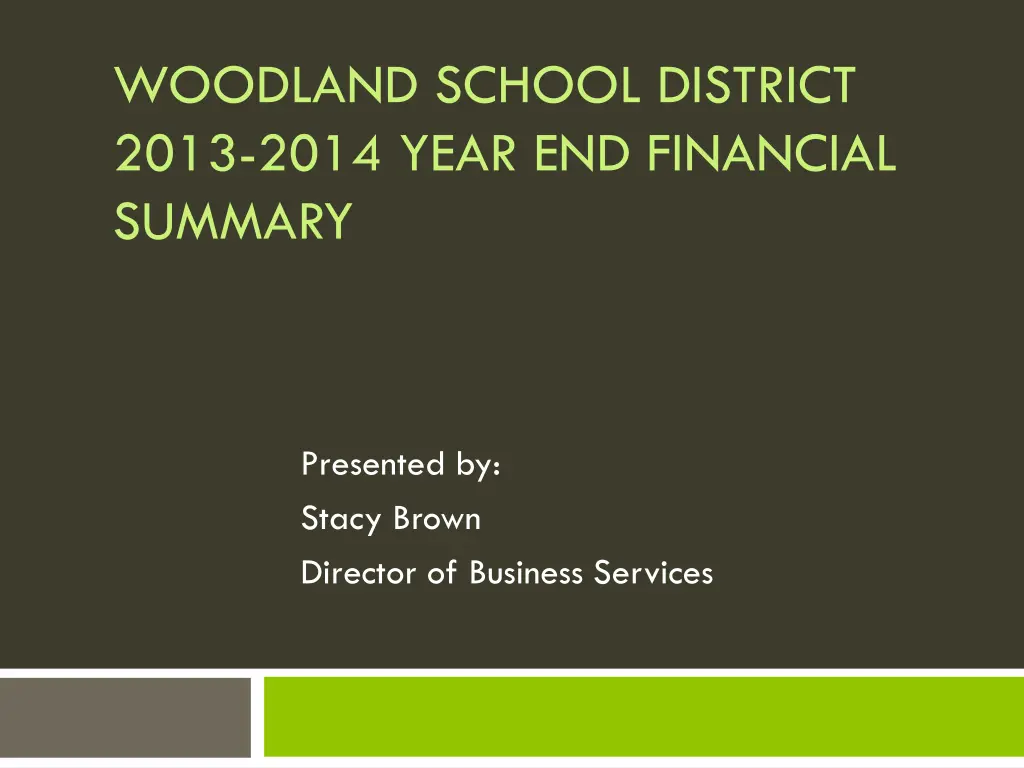 woodland school district 2013 2014 year