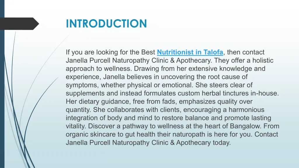 introduction