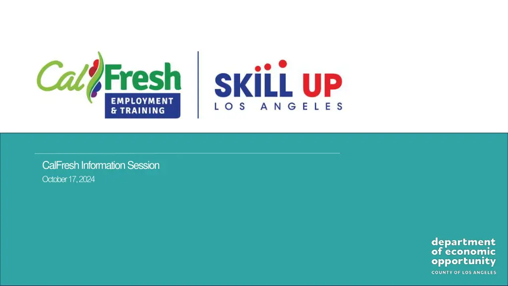 calfresh information session october 17 2024