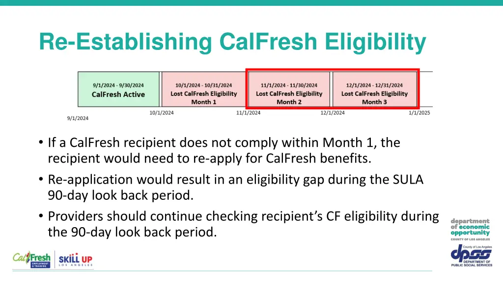 re establishing calfresh eligibility 2