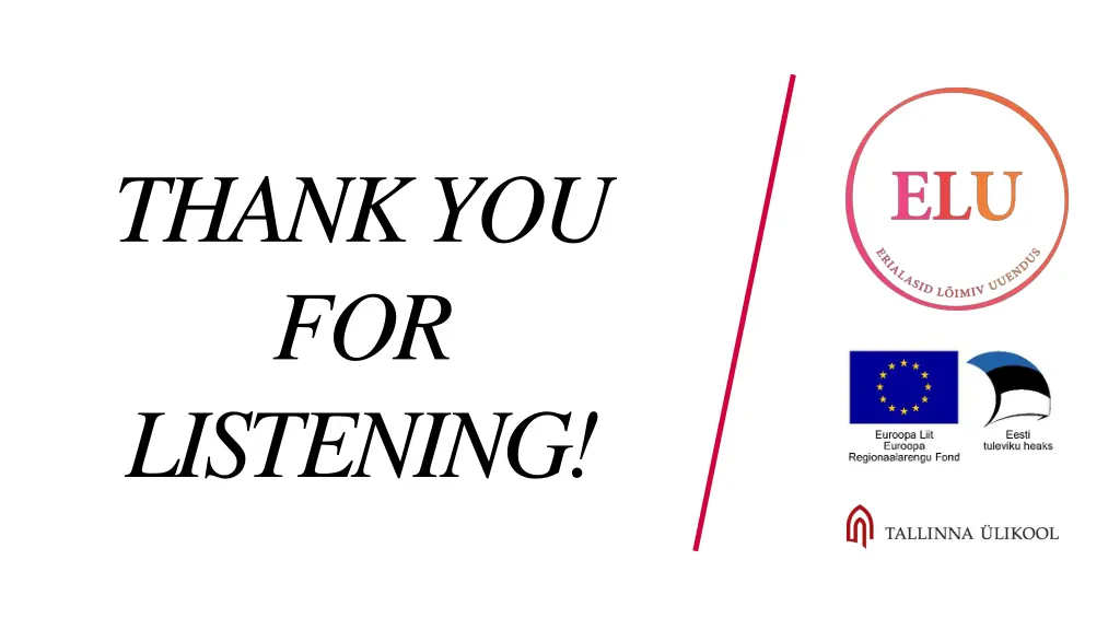 thank you for listening