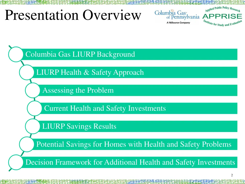 presentation overview