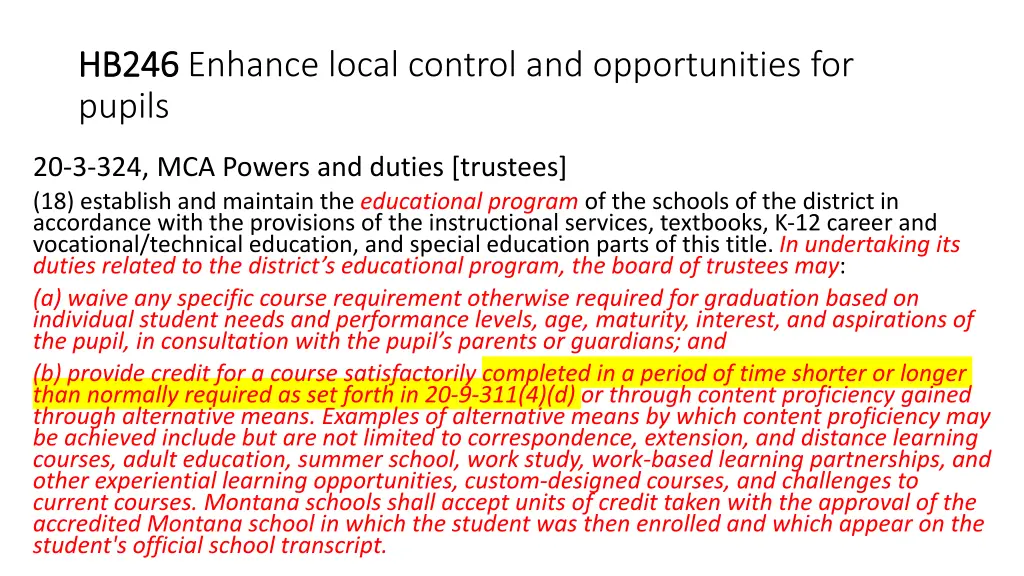 hb246 hb246 enhance local control 2