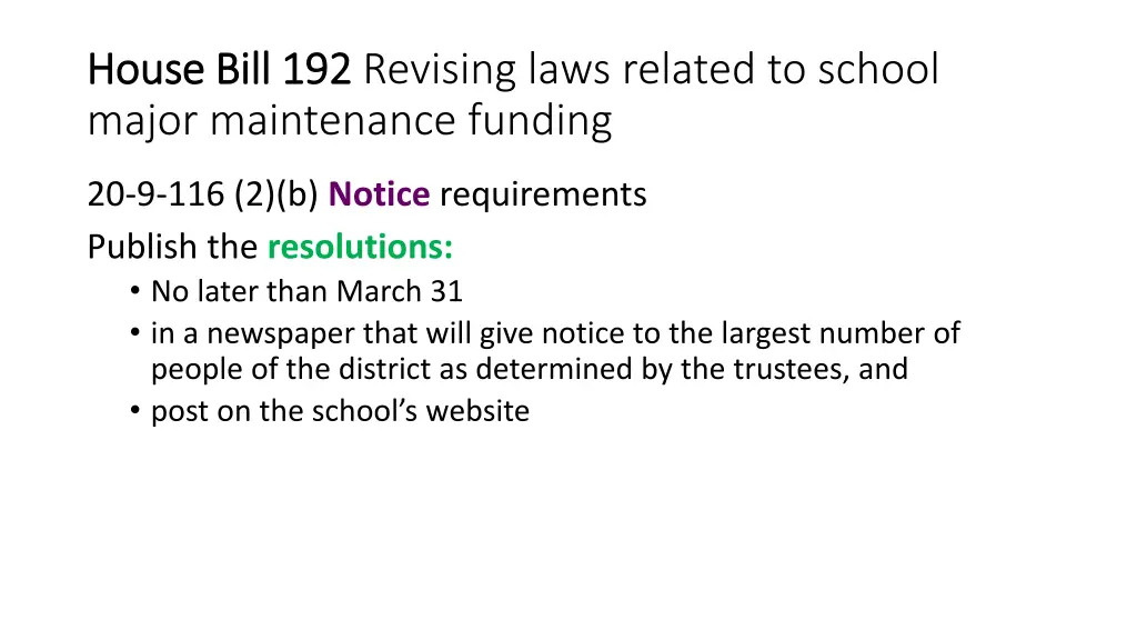 house bill 192 house bill 192 revising laws 3