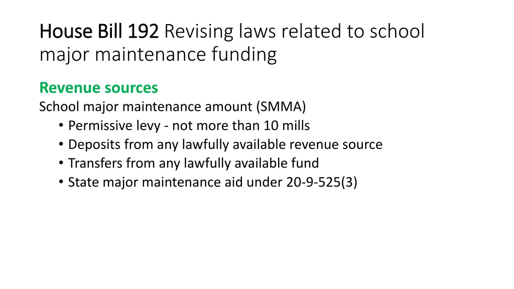 house bill 192 house bill 192 revising laws 5