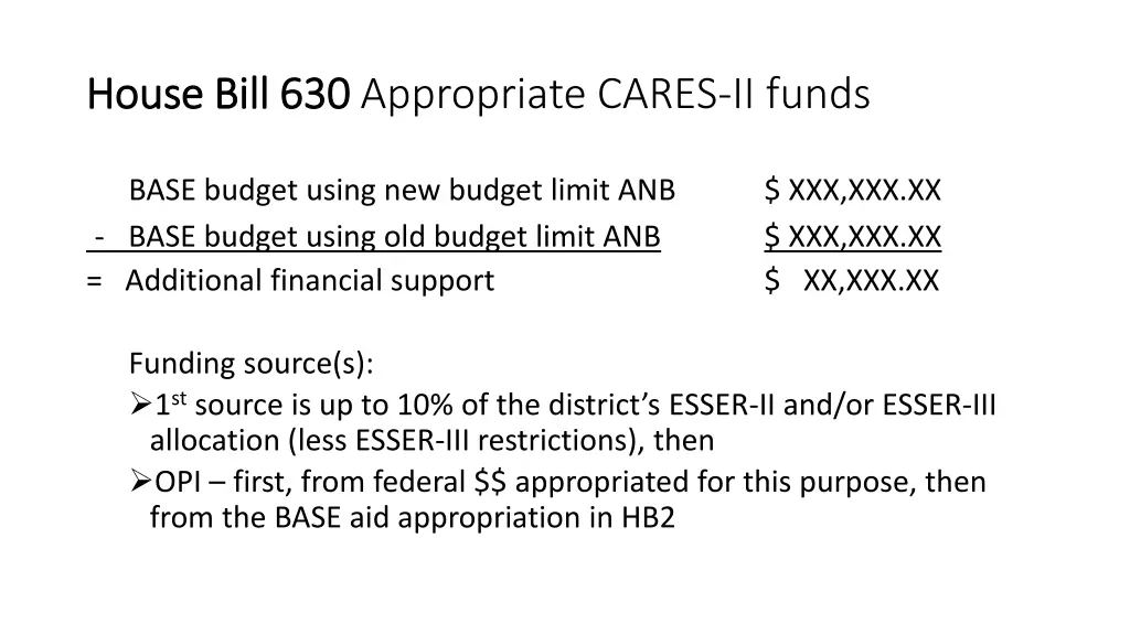 house bill 630 house bill 630 appropriate cares 8