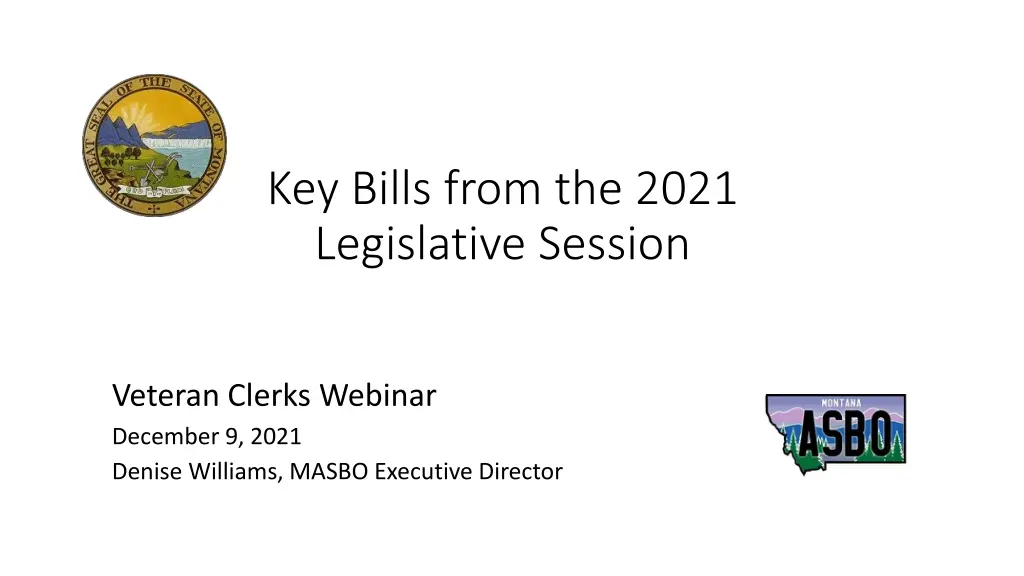 key bills from the 2021 legislative session