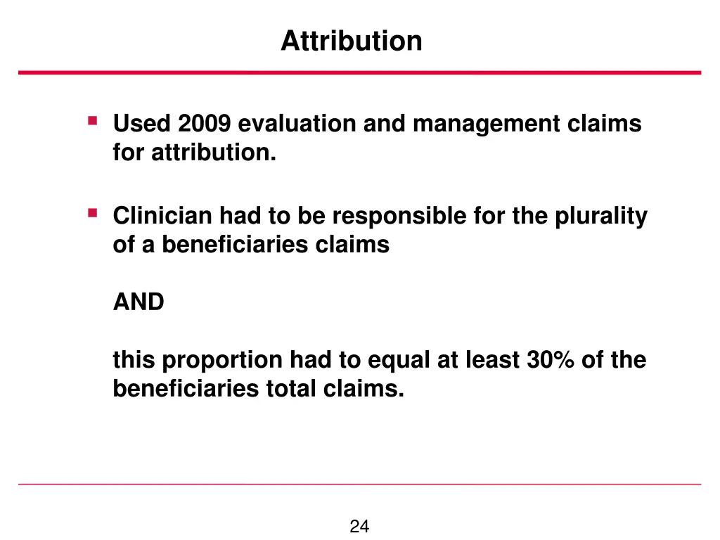 attribution