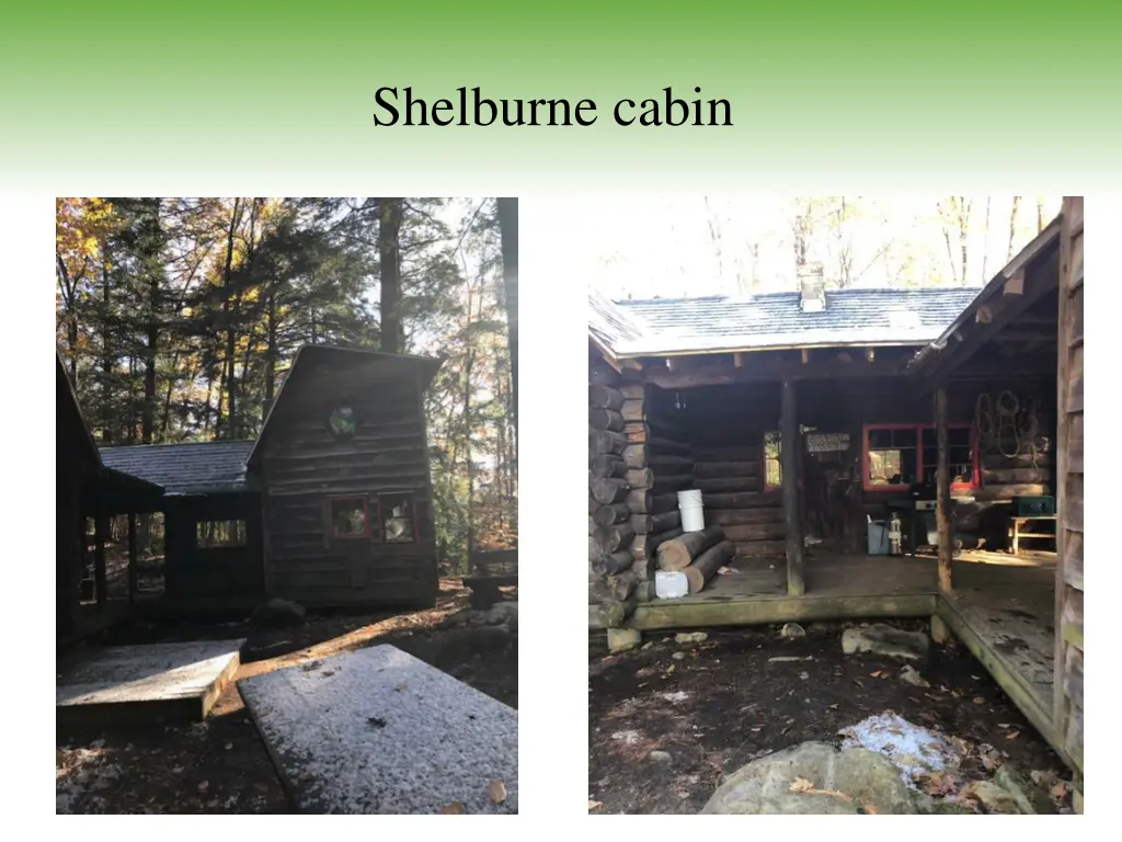 shelburne cabin