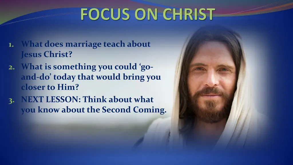 1 what does marriage teach about jesus christ