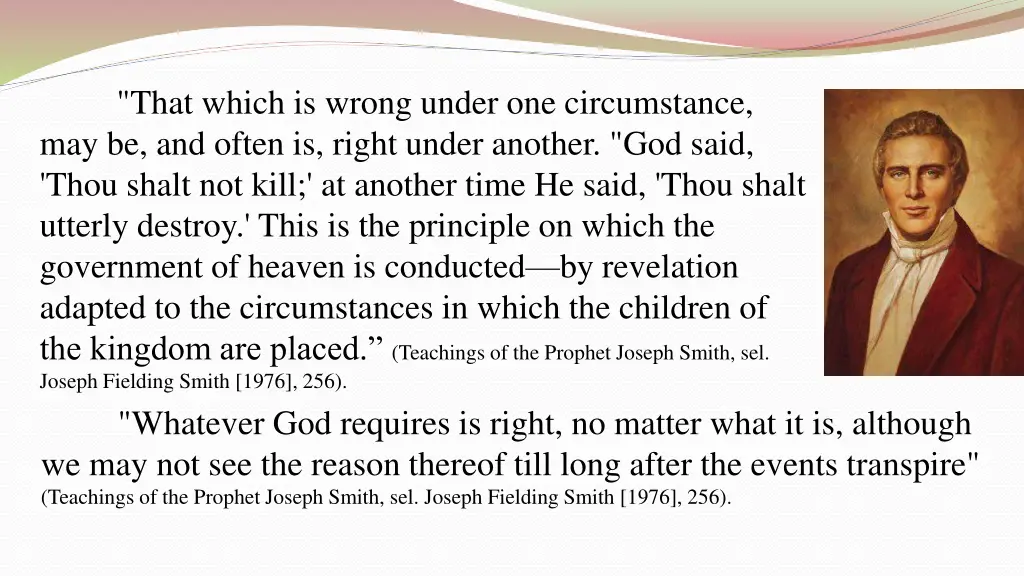 that which is wrong under one circumstance