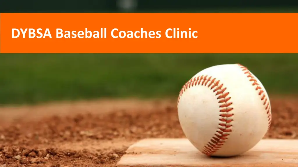 dybsa baseball coaches clinic