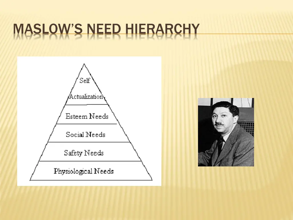 maslow s need hierarchy