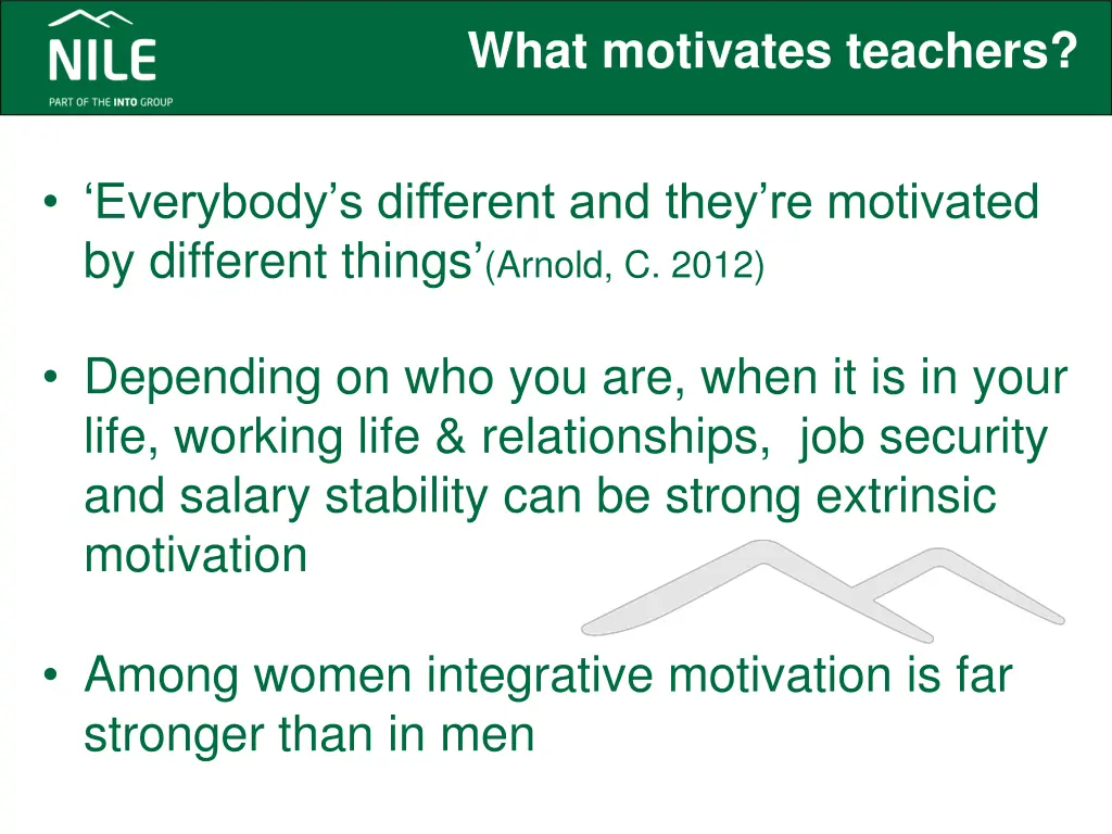 what motivates teachers 1