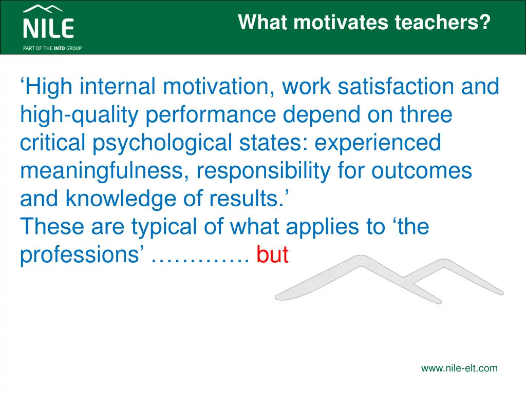 what motivates teachers 3