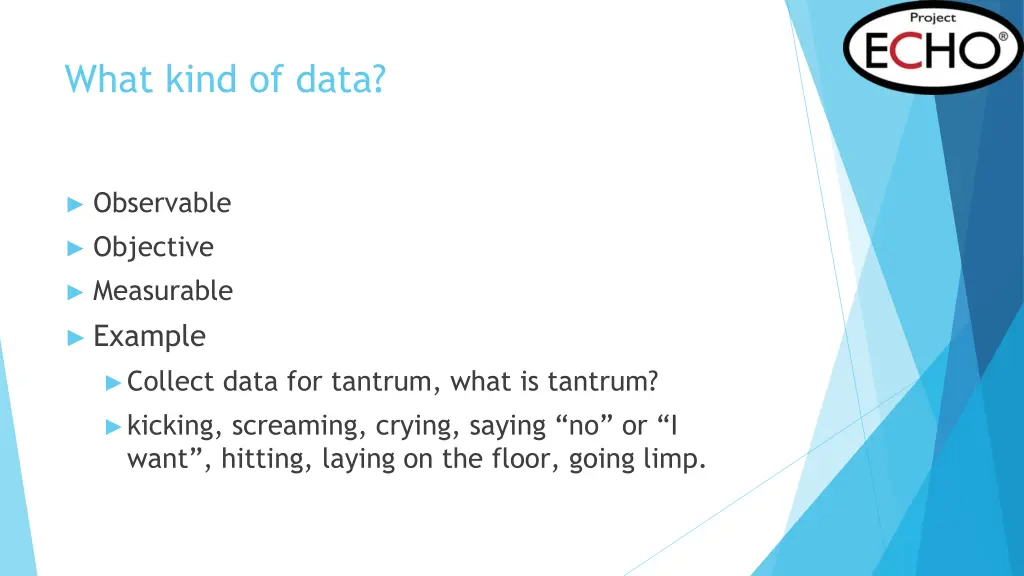 what kind of data