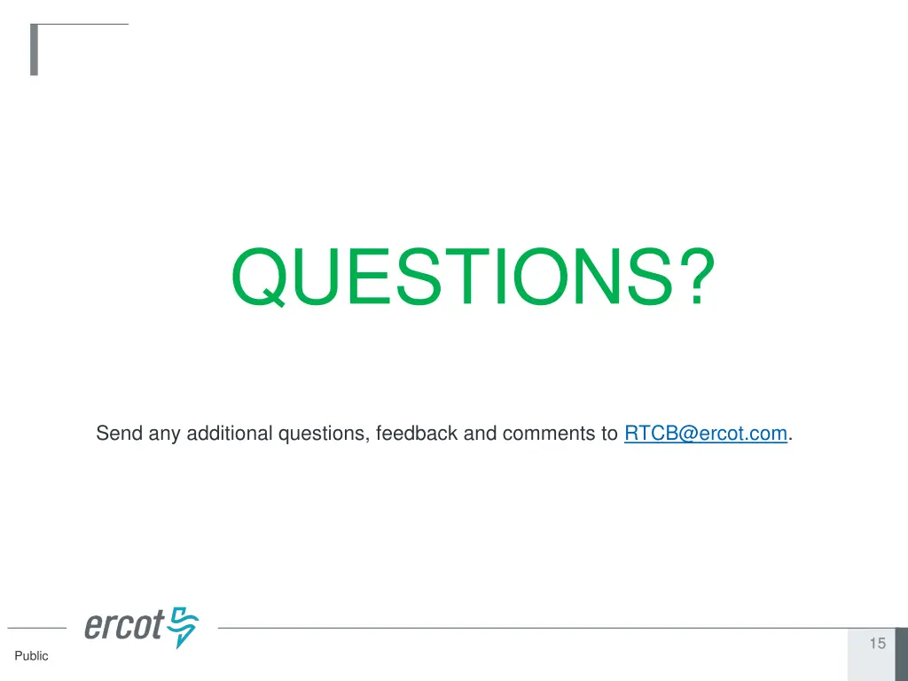 questions
