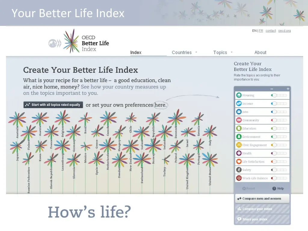 your better life index