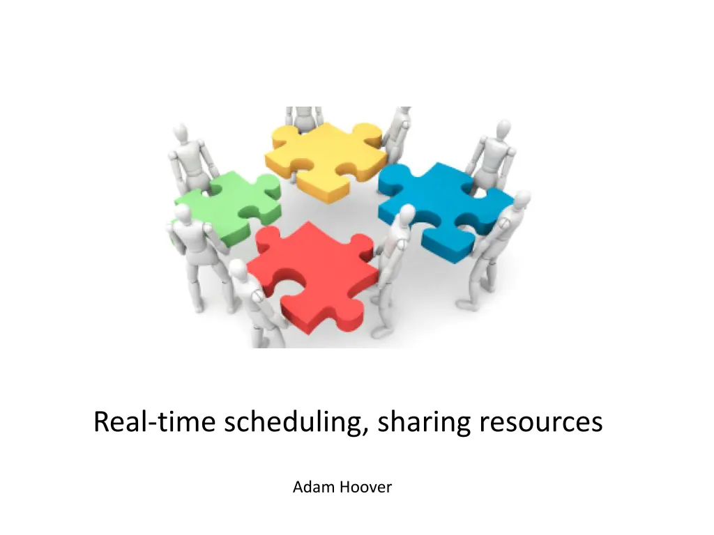 real time scheduling sharing resources
