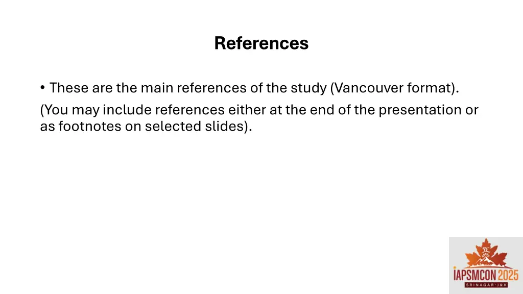 references