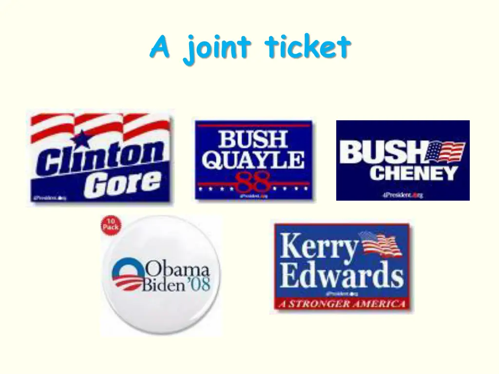 a joint ticket