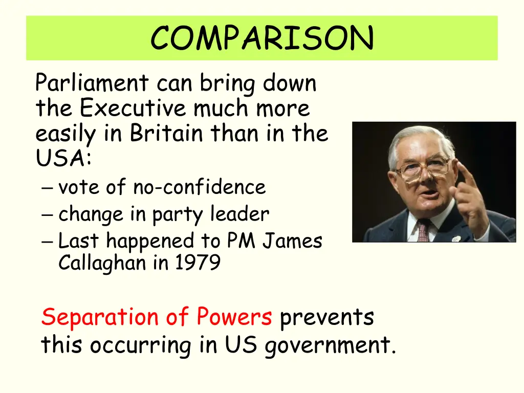 comparison