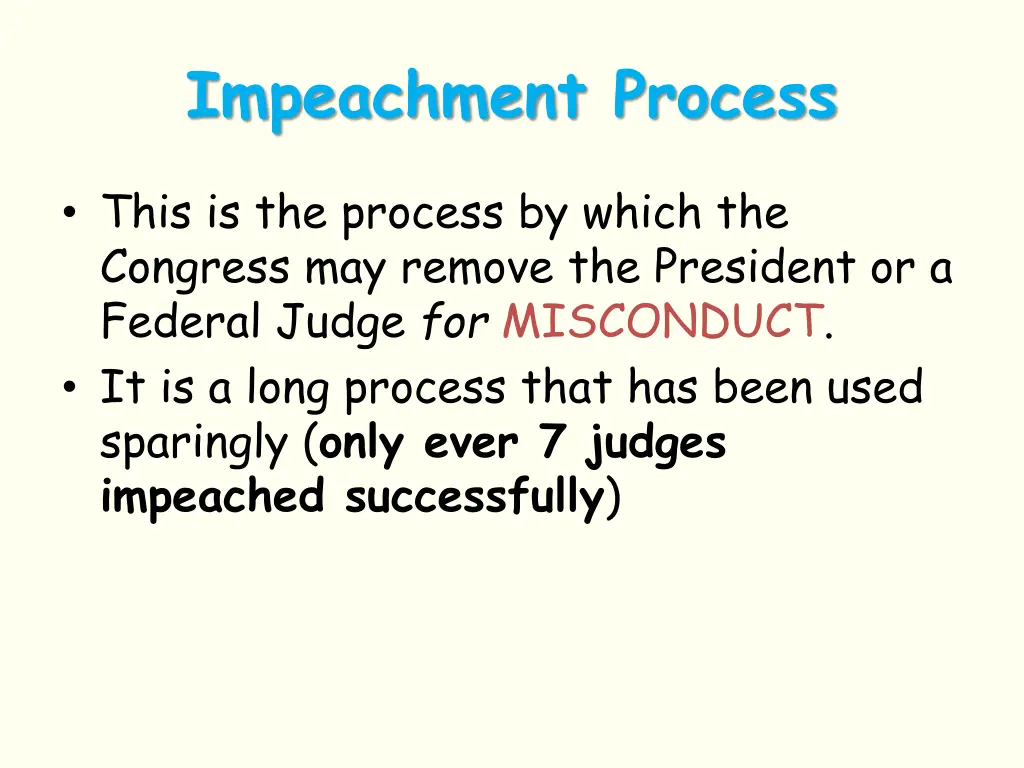impeachment process
