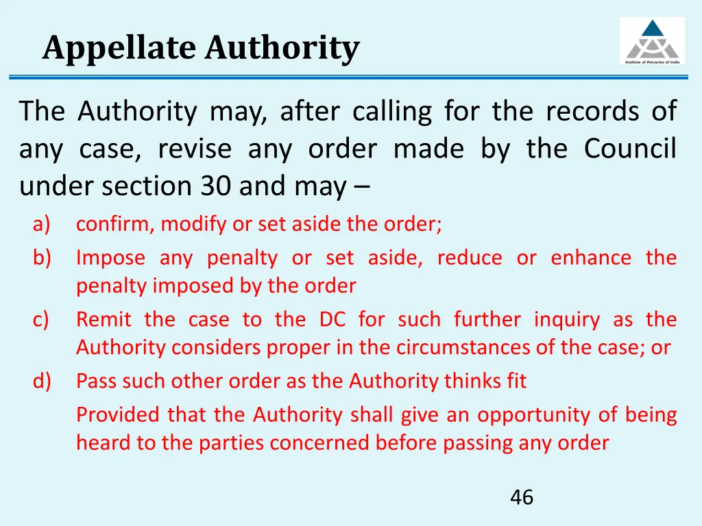 appellate authority 1
