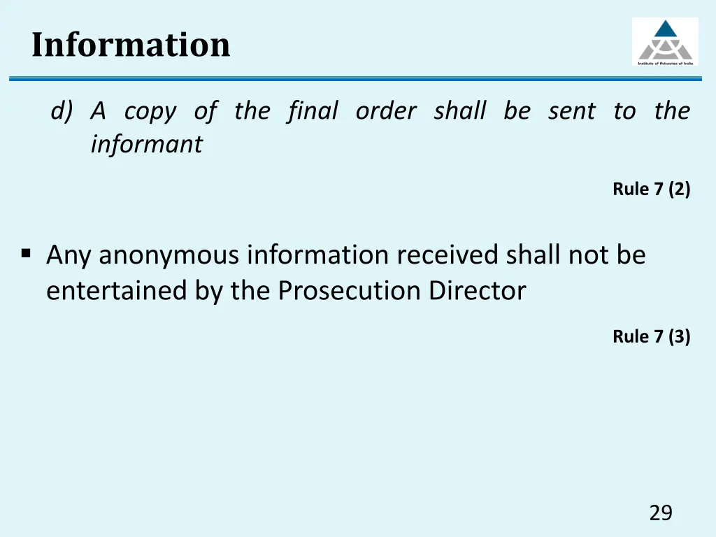 information 1