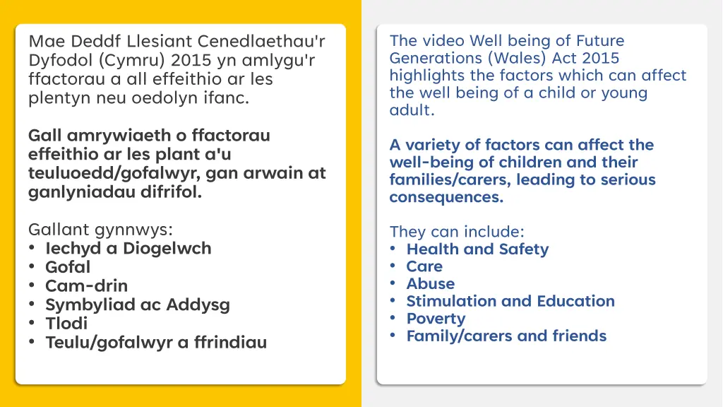 mae deddf llesiant cenedlaethau r dyfodol cymru