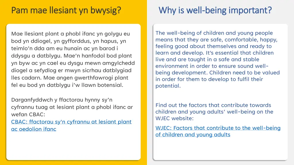why is well why is well being important being